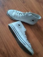 Weiße chucks converse high aus Leder Rheinland-Pfalz - Oberwesel Vorschau