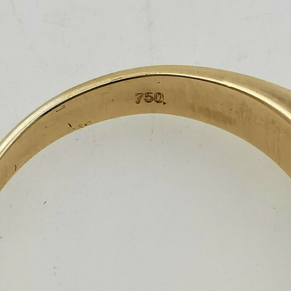 Solitär Damenring 18 Karat Gold mit 0.50 ct Diamant in Leimen