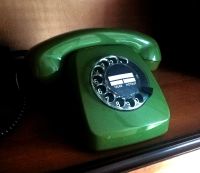 Retro Telefon grün Hessen - Grebenhain Vorschau