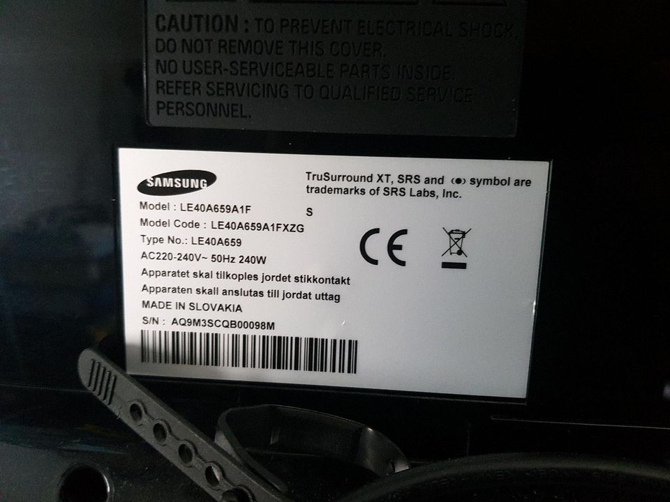 Samsung LCD TV 40 zoll in Stade