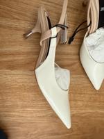 Zara Slingback-Pumps – Cremeweiß mit zartem Absatz Lindenthal - Köln Weiden Vorschau