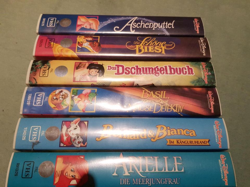 Disney-Filme auf VHS in Spremberg