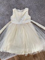 Prinzessinnen Kleid vanille Größe 110 116 Bayern - Steinhöring Vorschau