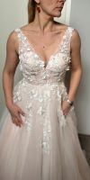 Brautkleid Rose von Magic Bride mit 3D Blüten Baden-Württemberg - Ostfildern Vorschau