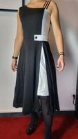 Schwarz weiß Kleid Cocktailkleid mit Schlitz Rheinland-Pfalz - Plaidt Vorschau