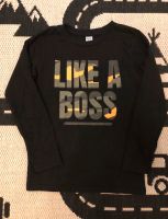 Shirt Langarmshirt Dopodopo Größe 122 Like a Boss Thüringen - Gotha Vorschau