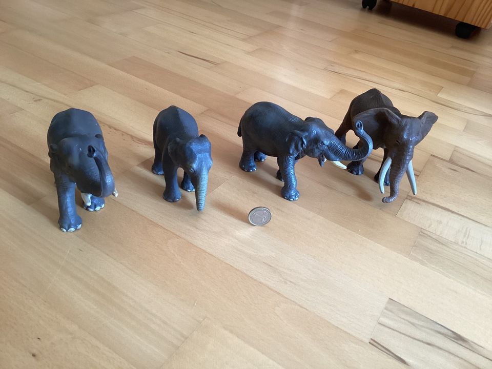 4 Elefanten von Schleich in Düsseldorf