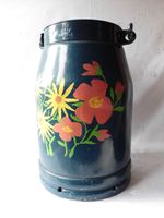 Vintage Milchkanne DDR Nostalgie -10l - Handbemalt Blumen Niedersachsen - Meine Vorschau