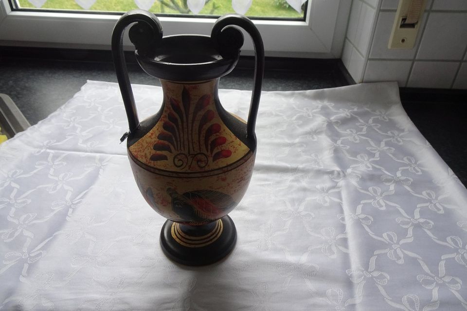 Keramik-Krug mit ägyptischen Motiven in Erfurt