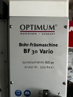 Optimum BF 30 Vario, CNC Baden-Württemberg - Remseck am Neckar Vorschau