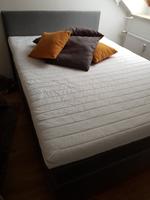 Boxspringbett 140x200 grau mit Bettkasten Hannover - Ahlem-Badenstedt-Davenstedt Vorschau