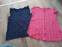 Mädchen Sommer Shirt Gr. 122/128 blau pink super Zustand Nordrhein-Westfalen - Detmold Vorschau