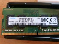 Samsung 4GB 1Rx16 PC4 - 2400T - SC0 - 11 RAM Arbeitsspeicher Thüringen - Hirschberg Vorschau