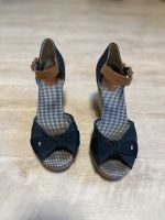 Tommy Hilfiger Keilabsatzsandalen blau Gr. 40 Baden-Württemberg - Schwetzingen Vorschau