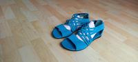 BÄR Damen Riemchen Sandalen Gr. 8 - 42 Leder petrol-blau NW! Niedersachsen - Emden Vorschau