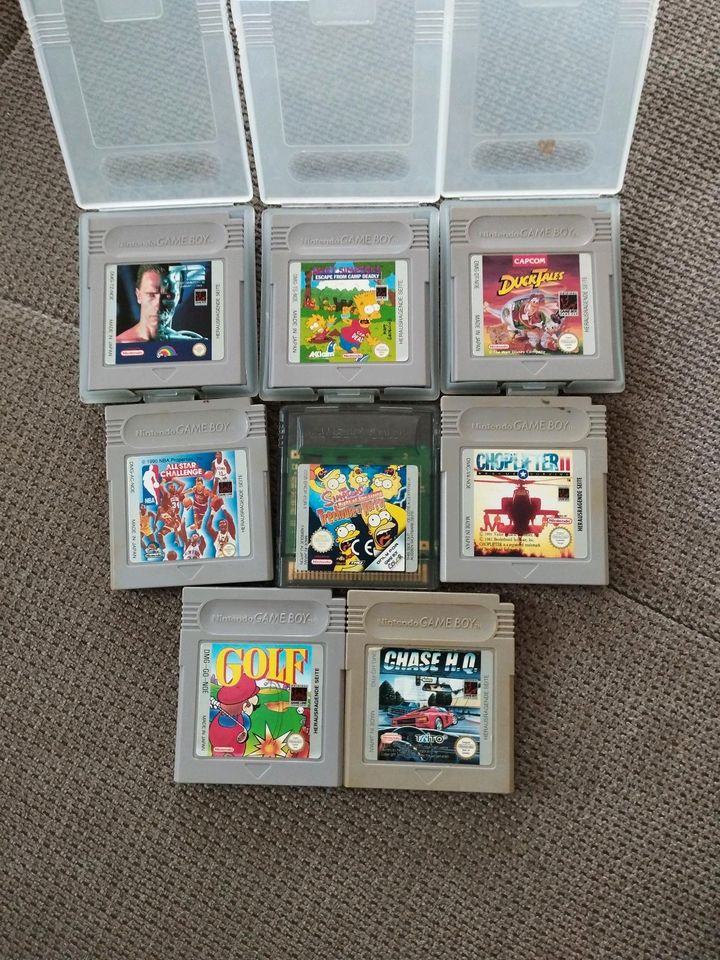 6 Game Boy Spiele. Nintendo in Gößweinstein