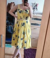 edc Sommerkleid gelb mit Blumen Nordrhein-Westfalen - Kamen Vorschau