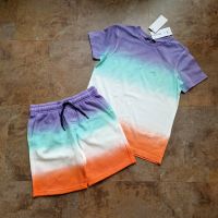 George Set T-Shirt Shorts Bermuda ombre neu 8-9/128-134 littlebee München - Schwabing-West Vorschau