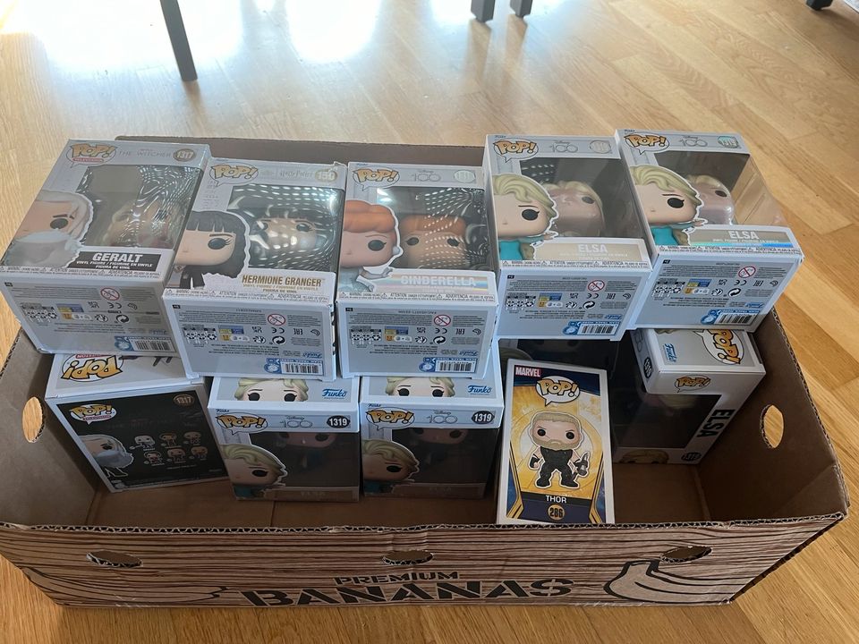 Pop Funko Marvel Disney Figuren Neu Ovp Nur noch Elsa + Witcher ! in Köln