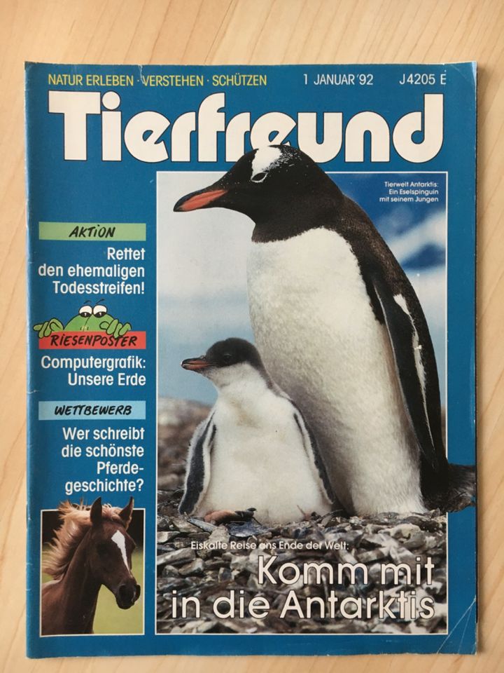 Tierfreund Vintage Zeitschriften 90er Kinderbuch Spielzeug Retro in Bobingen