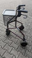 Super Rollator Invacare P429/2 weinrot Hessen - Büttelborn Vorschau