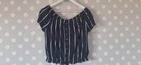 H&M Tunika Shirt kurzarm maritim Streifen blau weiß Gr. M Rheinland-Pfalz - Petersberg Vorschau