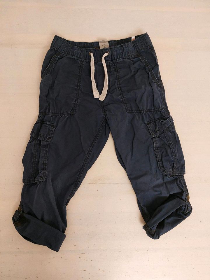 H&M Hose Pull on Jogger  Jungs Krempelhose Sommerhose  122  Blau in Germering