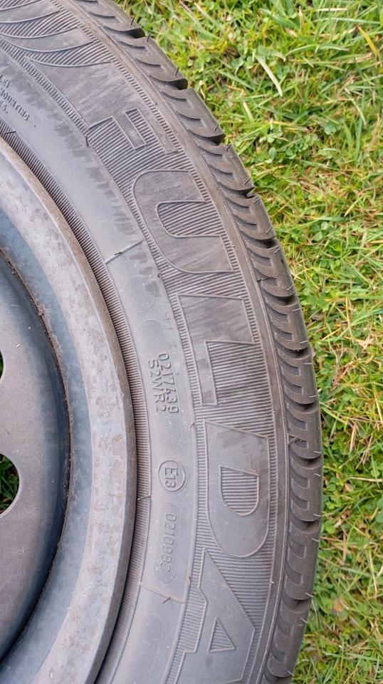 2 x Sommerreifen Fulda EcoControl 165/60 R14 auf Stahlfelgen in Bad Berleburg