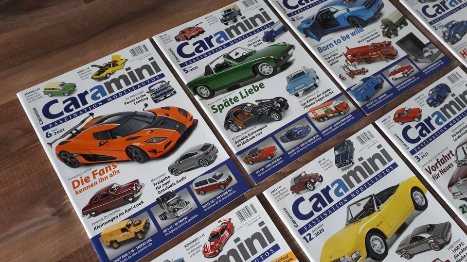 7 Modellauto Magazine "Caramini" Wiking Herpa Minichamps Schuco in Koblenz