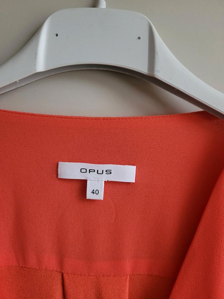 Opus Bluse in L/40 in orange neuwertig Langarm in Hochspeyer