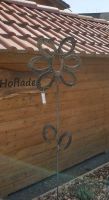 Blume aus Hufeisen, Gartendeko, Edelrost Bayern - Niederwinkling Vorschau