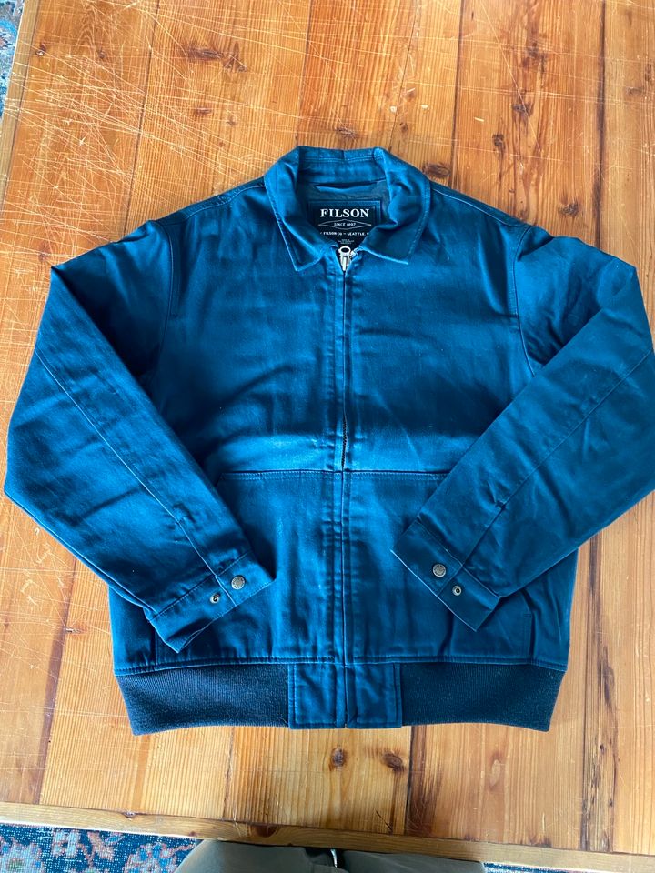 Filson Dry Wax Work Jacket, Gr. M, Made in USA, Navy in München