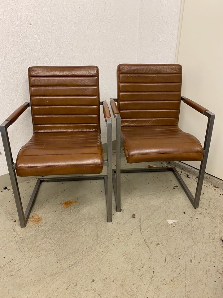 Kare Freischwinger, braun echt Leder Stuhl 650€ UVP in Baden-Württemberg -  Friedrichshafen | eBay Kleinanzeigen ist jetzt Kleinanzeigen