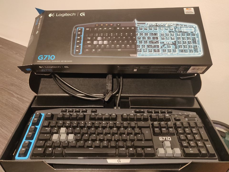 Logitech G710 Gaming Keyboard / Tastatur in Blau (Blue) in Starnberg