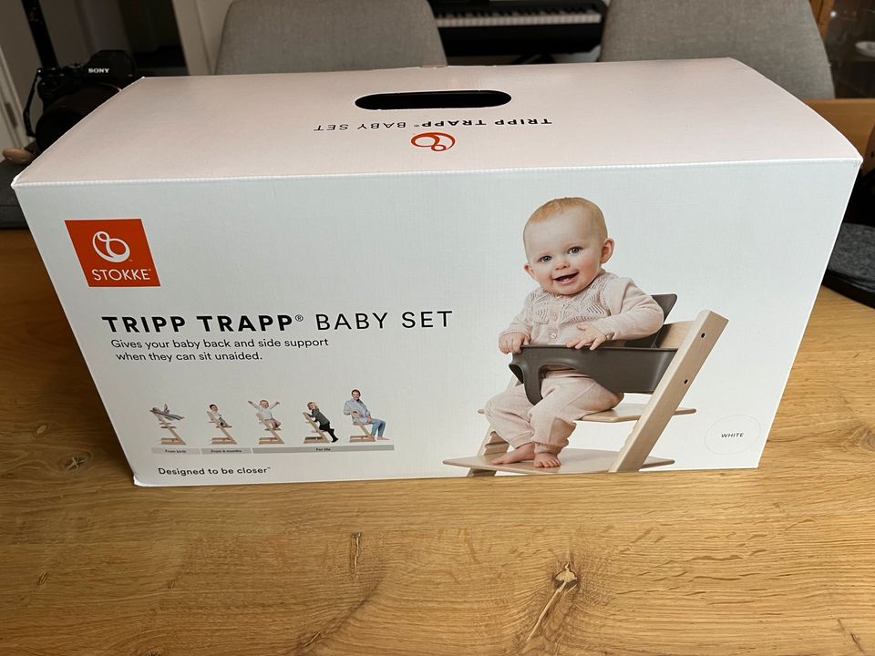 Stokke Tripp Trapp Babyset Weiß NEU in Rhede