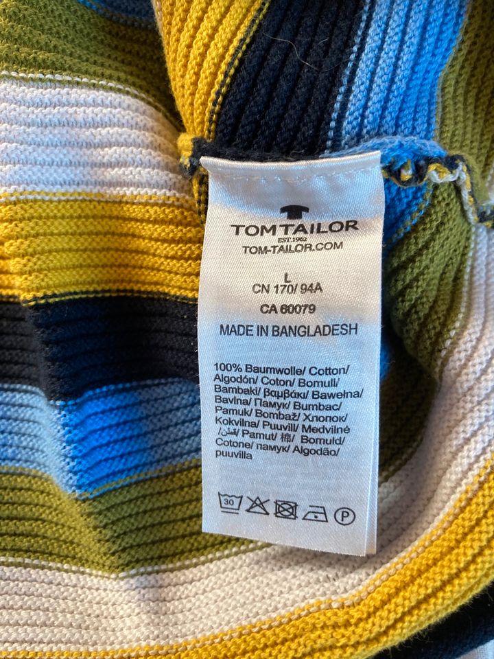Pullover TOM TAILOR Gr L Baumwolle in Gifhorn
