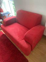 Schönes rotes Sofa 1,40 x 0,95 m Nordrhein-Westfalen - Witten Vorschau