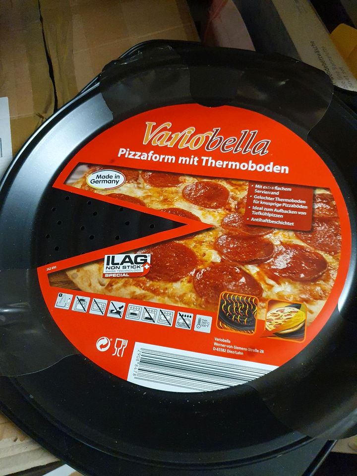 Pizzablech Pizzaform mit Thermoboden 3 Stück in Schwerin