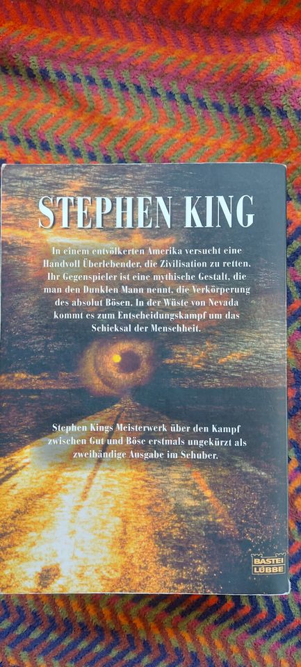 Stephen King Tot / The Stand Band 2 Das letzte Gefecht in Heidelberg