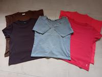 5 Baumwoll T-Shirt Sachsen - Gornau Vorschau