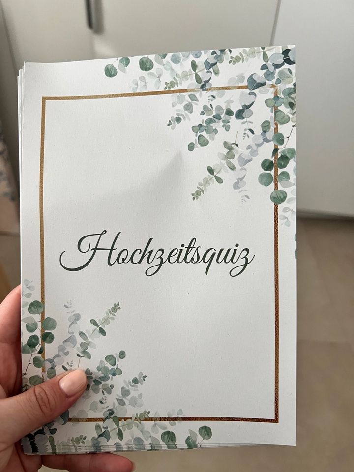 20x Hochzeitsquiz in Dallgow