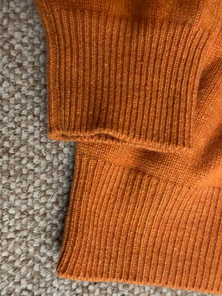 Brunello Cucinelli Pullover Herren ocker 100% Kaschmir Gr. L B77 in München