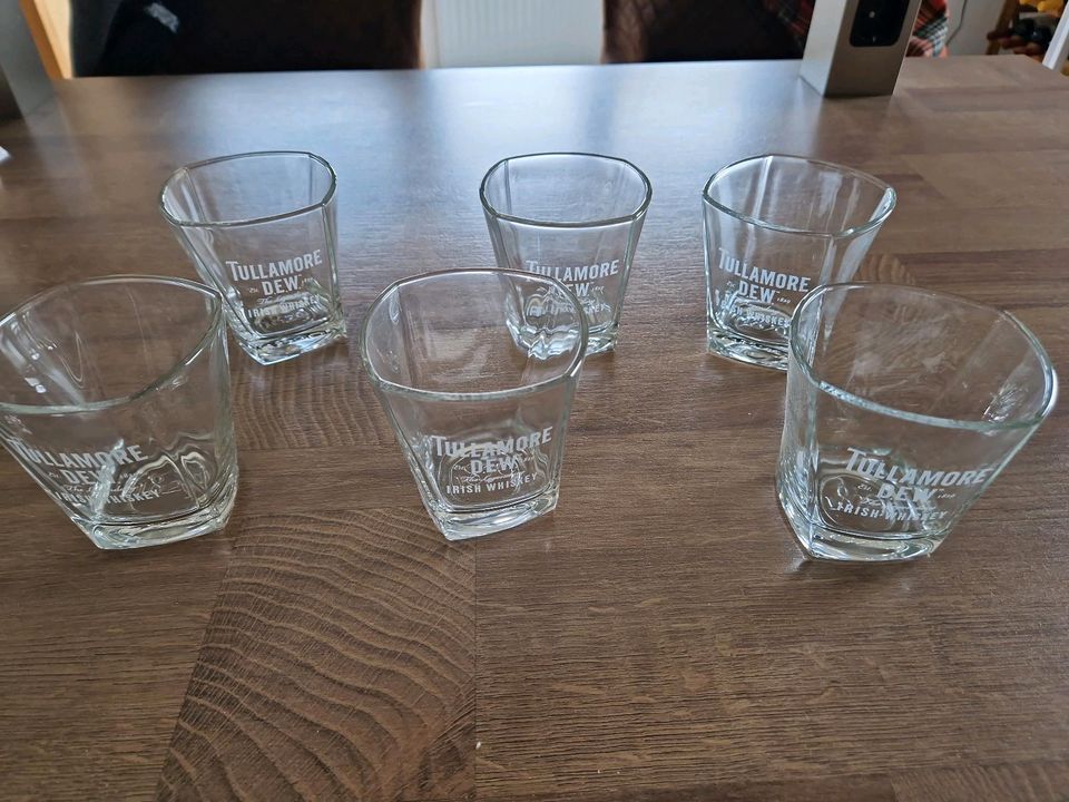 6 Gläser Tullamore DEW in Dreisbach