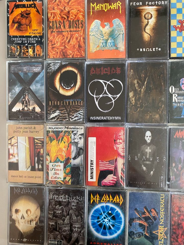 Metal / Rock / Thrash/ Death Kassette/Tape 56 Stück Konvolut in München