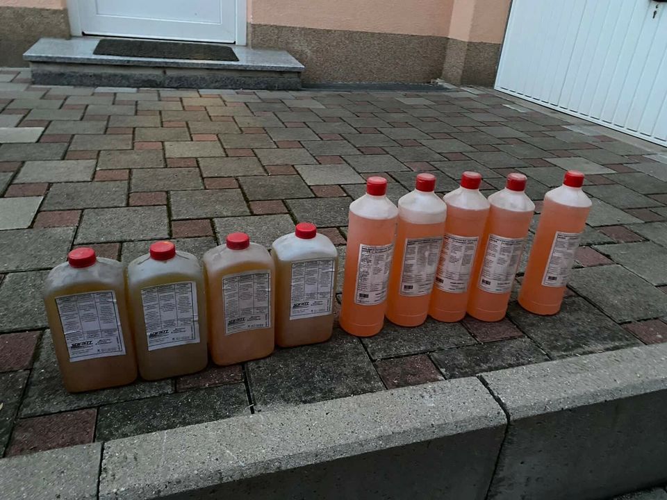 Enthärter Flüssigkeit für Kärcher Dampfstrahler hochdruck 9 Liter in Mannheim