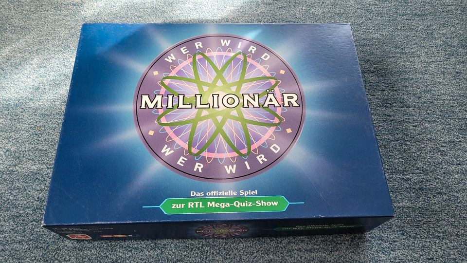 Wer wird Millionär, Das offizielle Spiel, neuwertig in Meerbeck