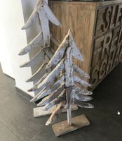 2 x Deko Weihnachtsbaum aus Holz Shabby Vintage Boho Baden-Württemberg - Werrabronn Vorschau