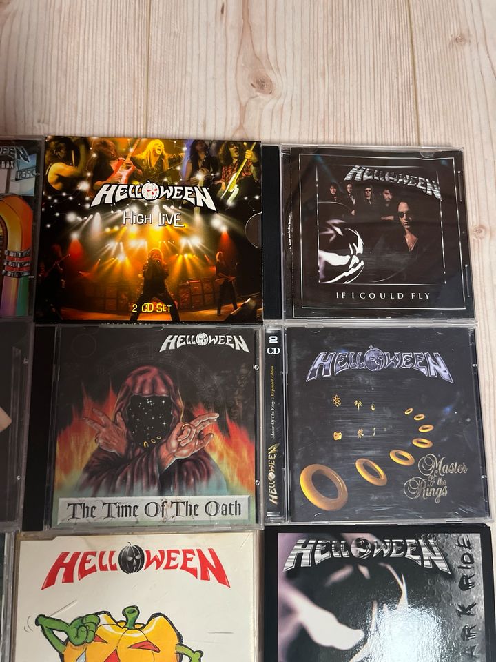 Helloween CD Sammlung , 18 Stück in Rosenthal am Rennsteig