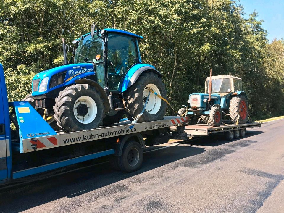 Landmaschinen, Traktor, Baumaschinen, Anhänger,- Transporte in Senftenberg