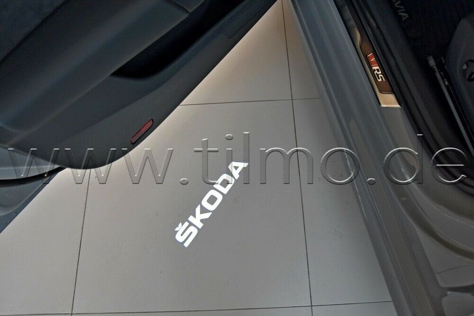 Original Skoda Octavia 4 (NX) Einstiegsleuchten LED Projektion